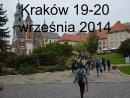 Wycieczka do Krakowa