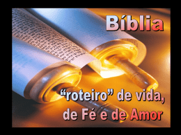 Uma visita à Bíblia. - Diocese de Santiago