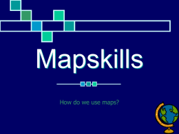 Mapskills (PowerPoint)