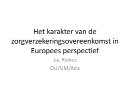 Presentatie Jacques Rinkes