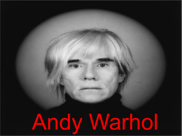 Andy Warhol (Andrea Orduna)