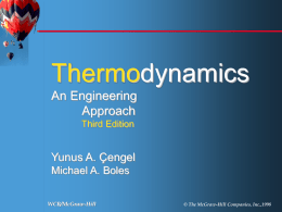Thermodynamics Chapter 1