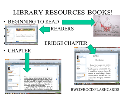 E-books, Audiobooks, Digital Resources