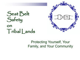 Seat Belt Safety Presentation