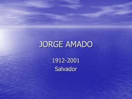 JORGE AMADO - Anglo Piracicaba