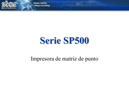 SP500 Series - Star Micronics