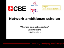 Netwerk ambitieuze scholen