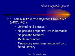 Plato`s Republic