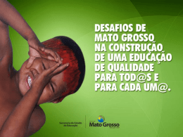 O novo cenário do PAR e os desafios de Mato Grosso na