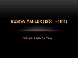 Mahler Sinfonie Nr 1 - j-j.ch