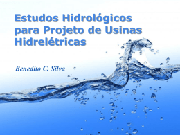 Hidrologia para usinas hidrelétricas