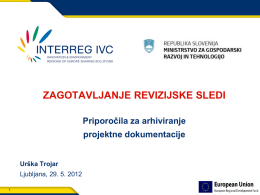 How INTERREG IVC will work for you?