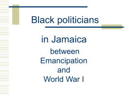 File - Jamaica`s history