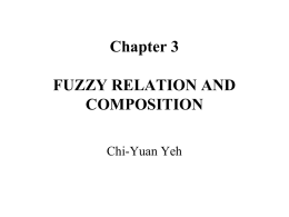 fuzzy relation