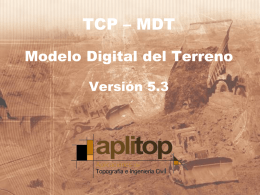 MDT 5.3. Presentación