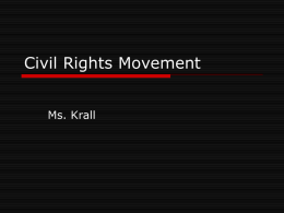 Civil Rights PPT