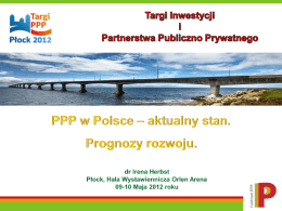 PPP w Polsce - Targi PPP Płock 2012