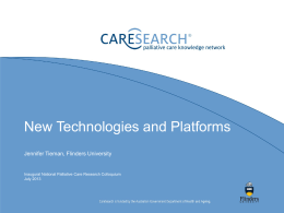 New Technologies and Platforms (6.42MB ppt doc)