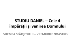 STUDIU DANIEL CAP.9