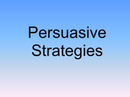 persuasive_strate - El Sereno Middle School