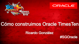 What is Oracle TimesTen In