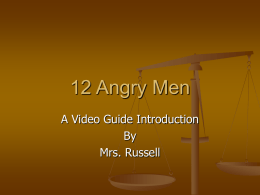 12 Angry Men - Mrs. Russell online