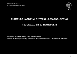 Mayor información del Proyecto - Instituto Nacional de Tecnología