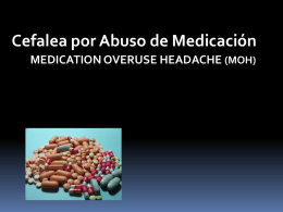 Cefaleas por abuso de medicación