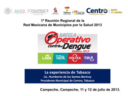 PPT - Direcci&oacute;n General de Promoci&oacute;n de la Salud