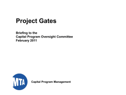 Project Gates