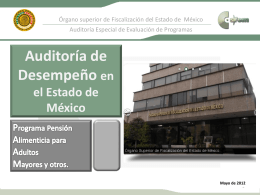 Ponencia - Entidad Superior de Fiscalización del Estado de Querétaro