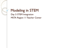 STEM_Day3_PPT - Region 11 Math And Science Teacher