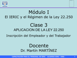 CAPACITACI&Oacute;N PARA EL PERSONAL DE IERIC