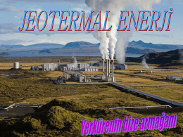 Jeotermal Enerji Sunumu İndir