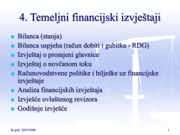 Financijsko izvješće - Udruga gospodarstvenika Posušje
