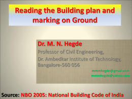 Reading the Building plan and marking on Ground Dr. MN