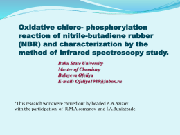 O.Balayeva – Oxidative chloro- phosphorylation