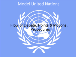 PowerPoint Presentation - Understanding the United Nations