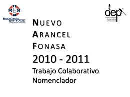 NAF 2010 - Colegio Médico de Chile