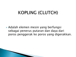 CLUTCH (KOPLING)