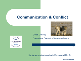 PPT File - Carmichael Centre for Voluntary Groups