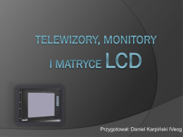 Telewizory i matryce LCD