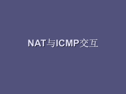 6.3.4 NAT与ICMP交互