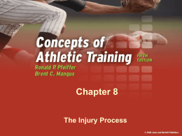 Chapter 8 - Coach blackwell`s Sports Medicine