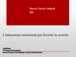 L`educazione emozionale per favorire la crescita
