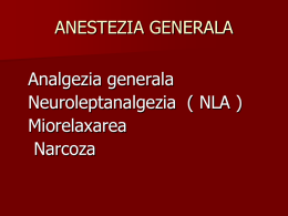 Anestezia