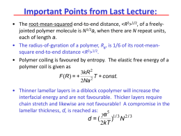 polymer diffusion