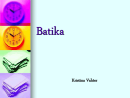 Batika - Kollis