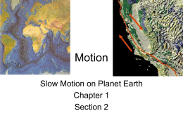Slow Motion on Planet Earth