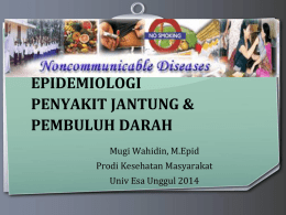 Pertemuan 9 Epidemiologi CVD_wahid